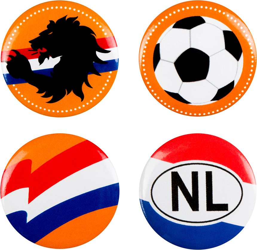 Nederlands elftal buttons