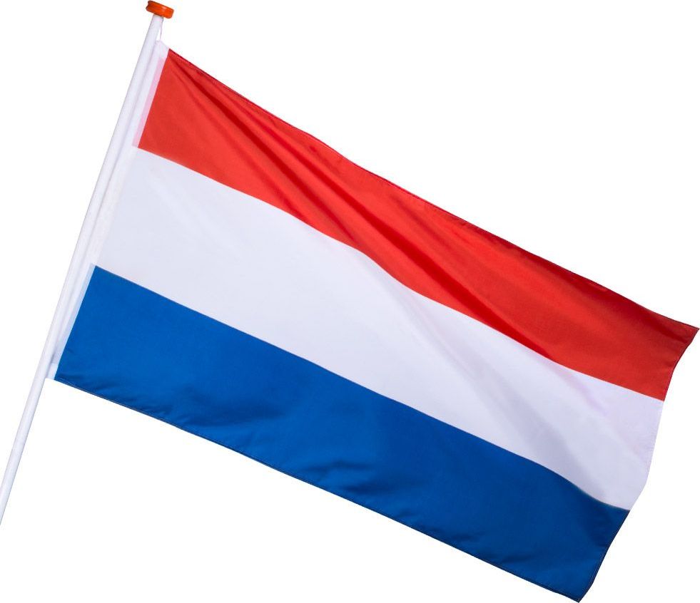 Nederlandse Gevel Vlag Koningsdag