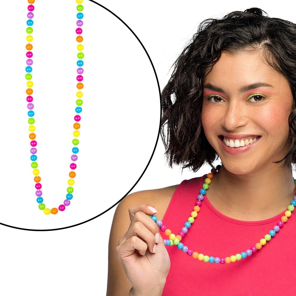 Neon Foute Party Parelketting