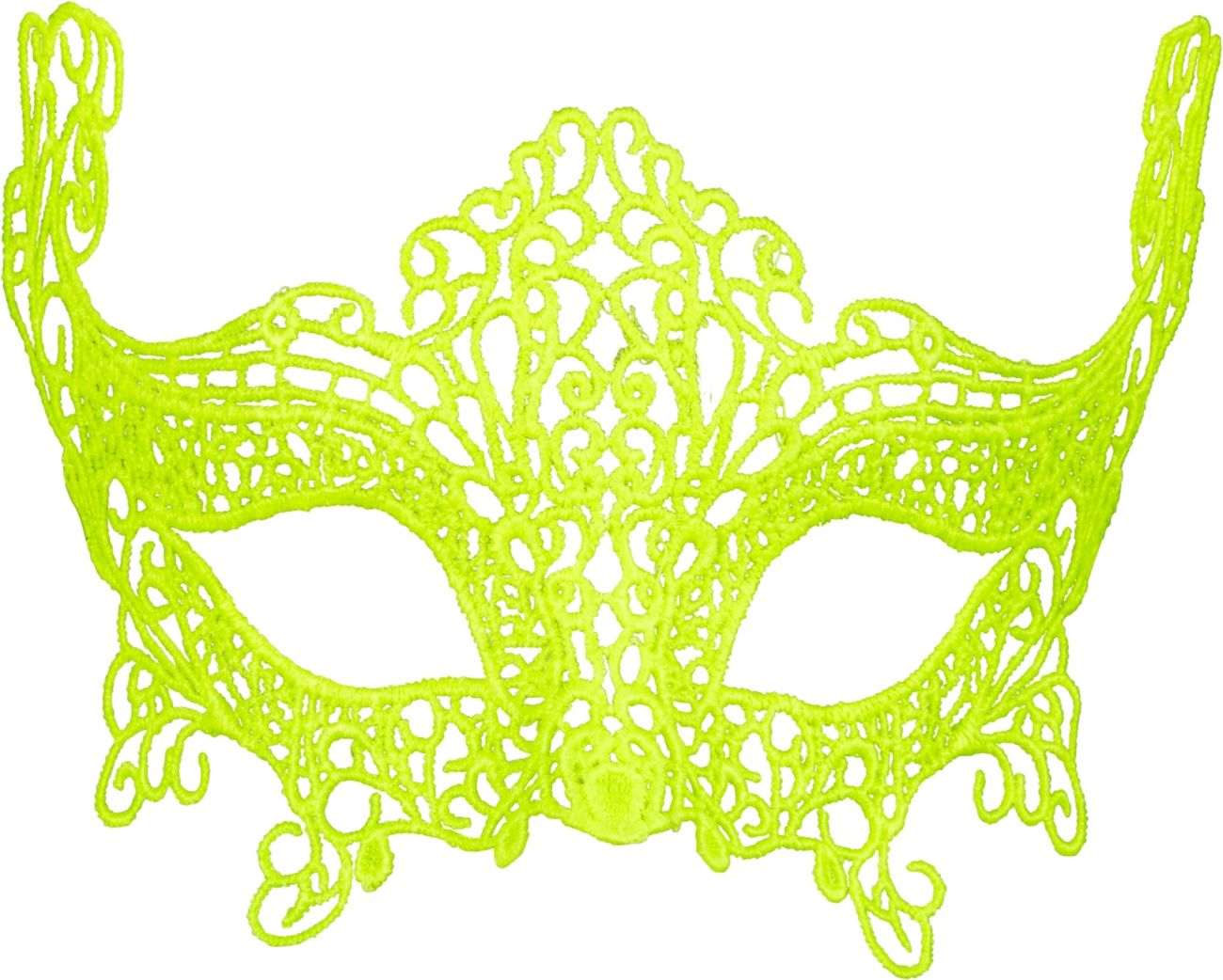 Neon Geel Kanten Oogmasker