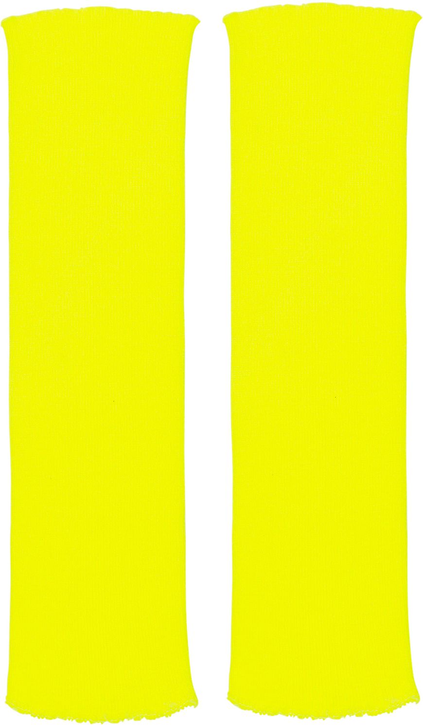 Neon Gele Beenwarmers