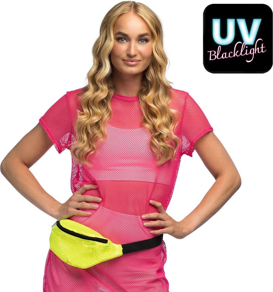 Neon Gele Heuptas UV