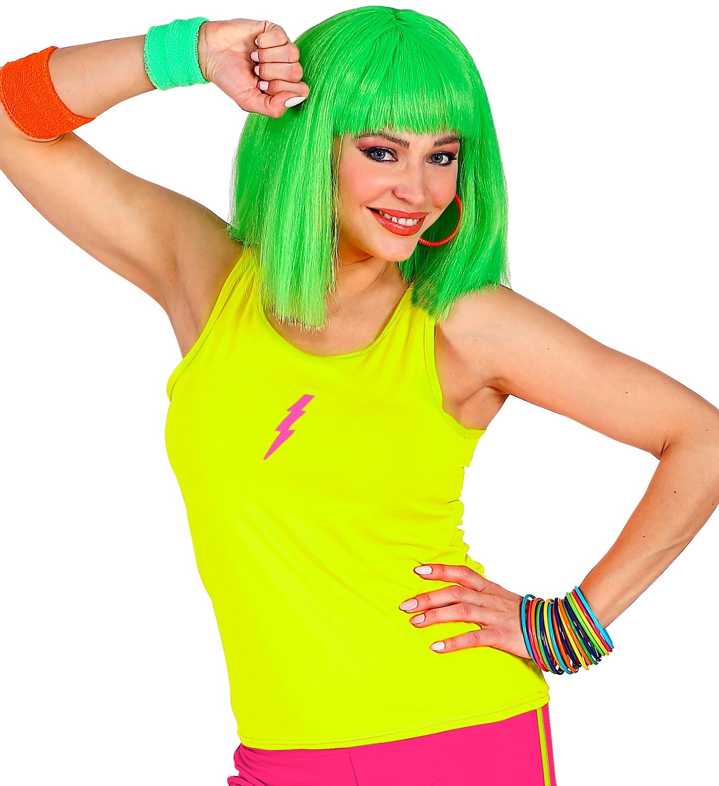 Neon Gele Tanktop