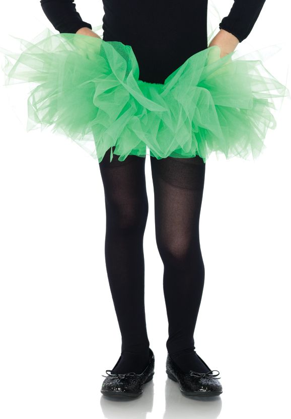 Neon Groene Ballerina Tutu Meisjes