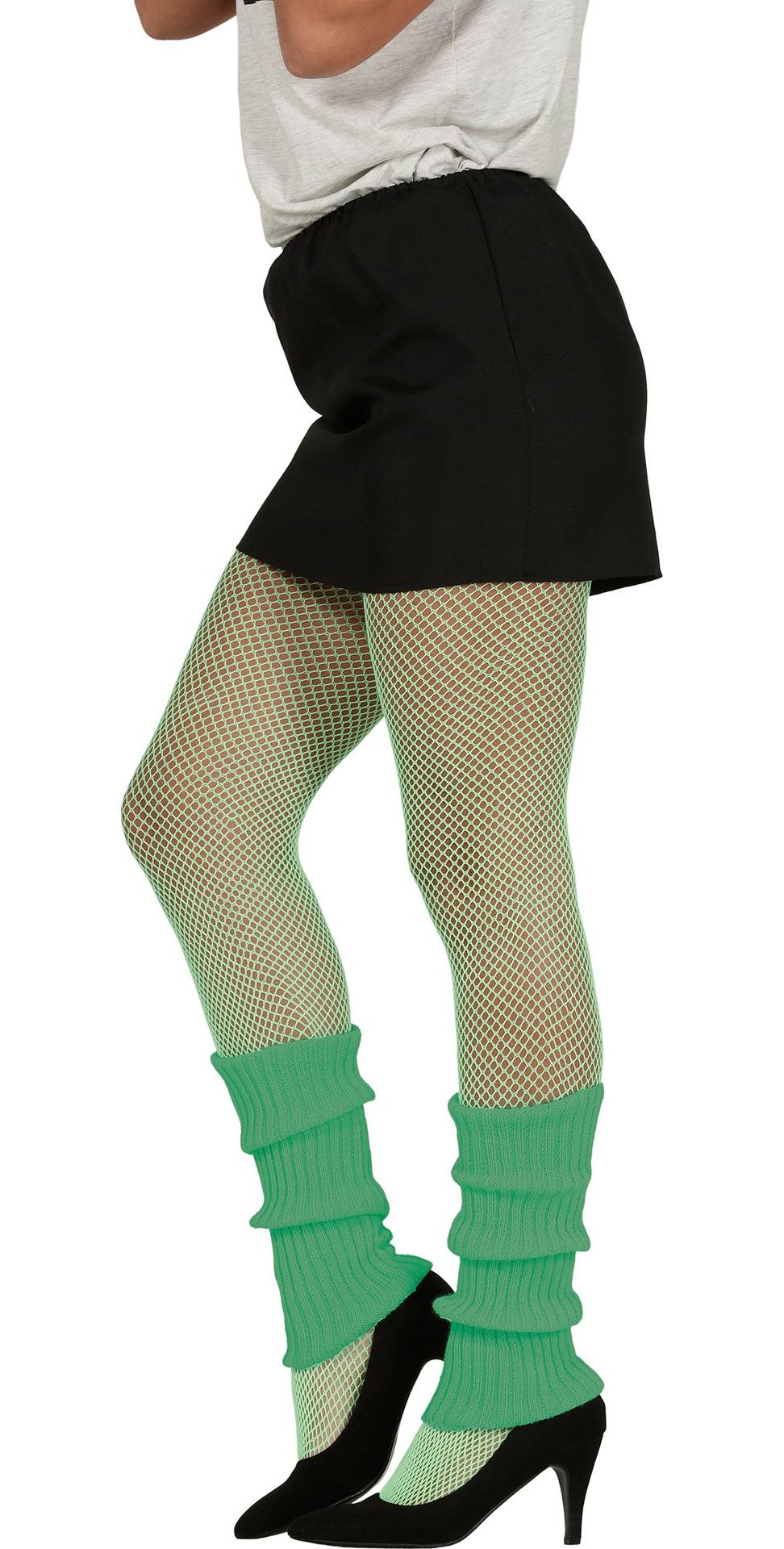 Neon Groene Beenwarmers Dames