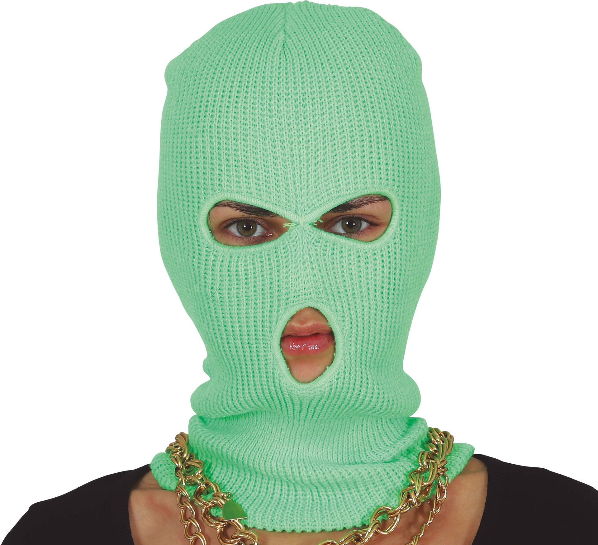 Neon Groene Bivakmuts