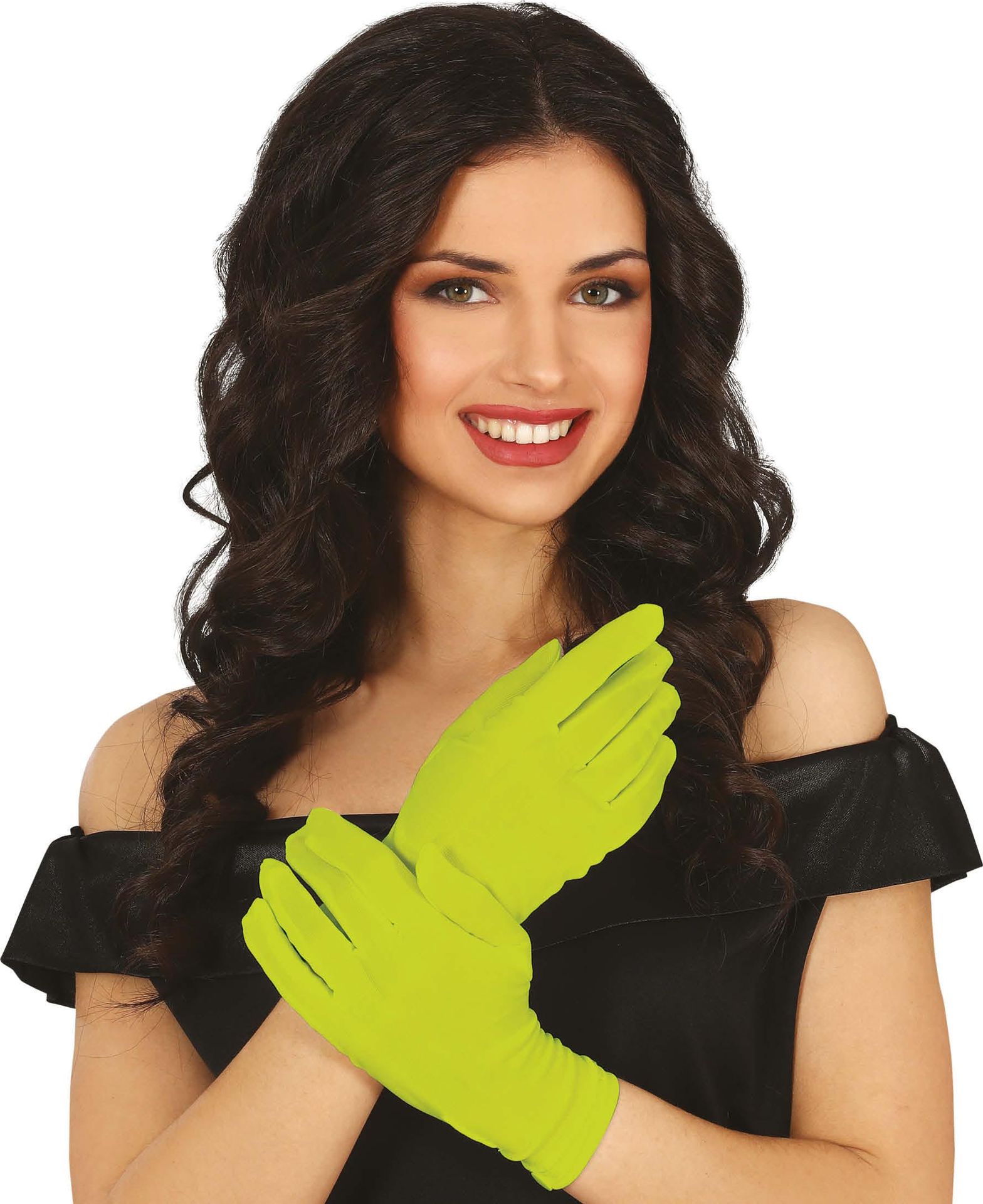 Neon Groene Handschoenen Dames