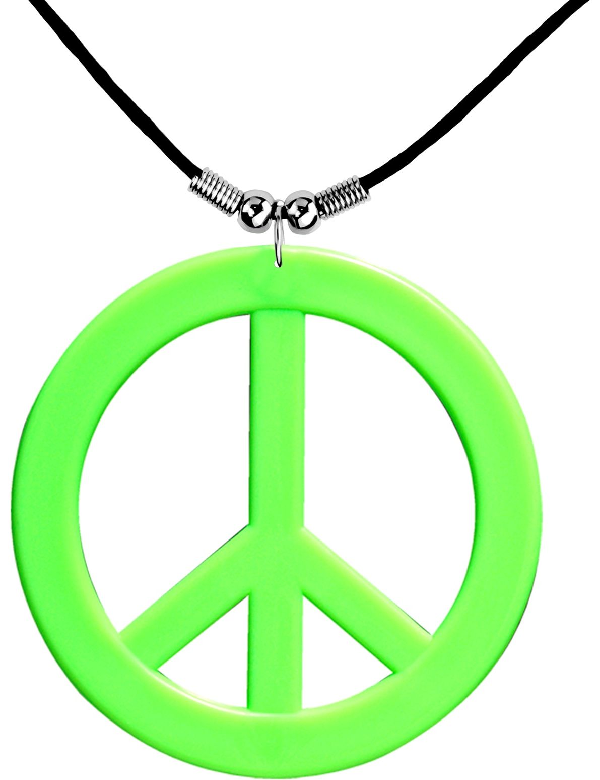 Neon Groene Hippie Ketting