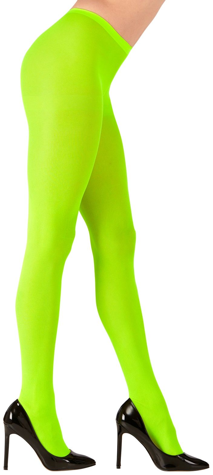 Neon groene panty