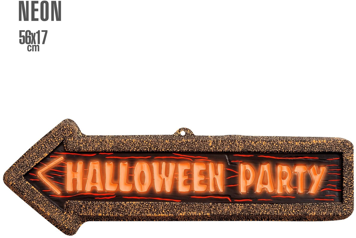 Neon Halloween Feest Bord