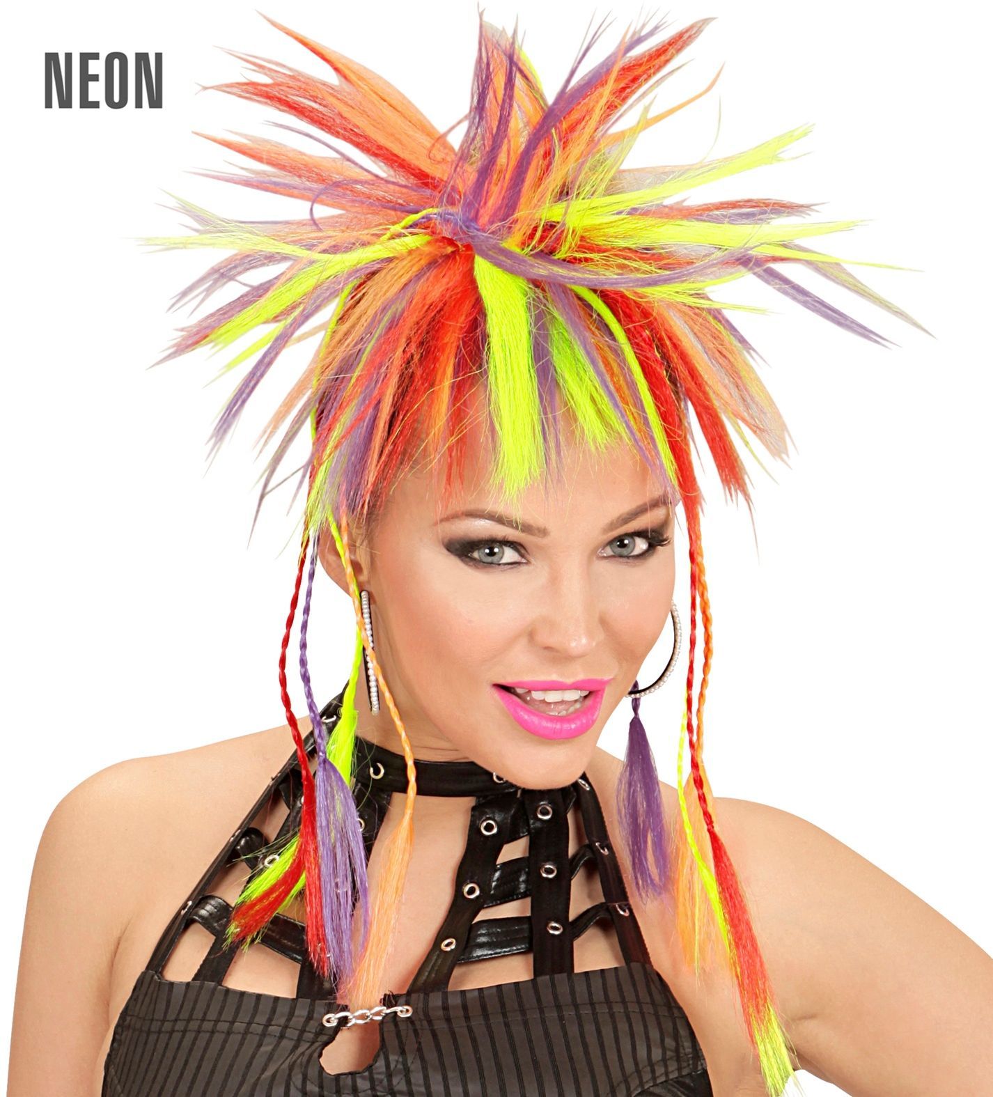 Neon Meerkleurige Haarextensie