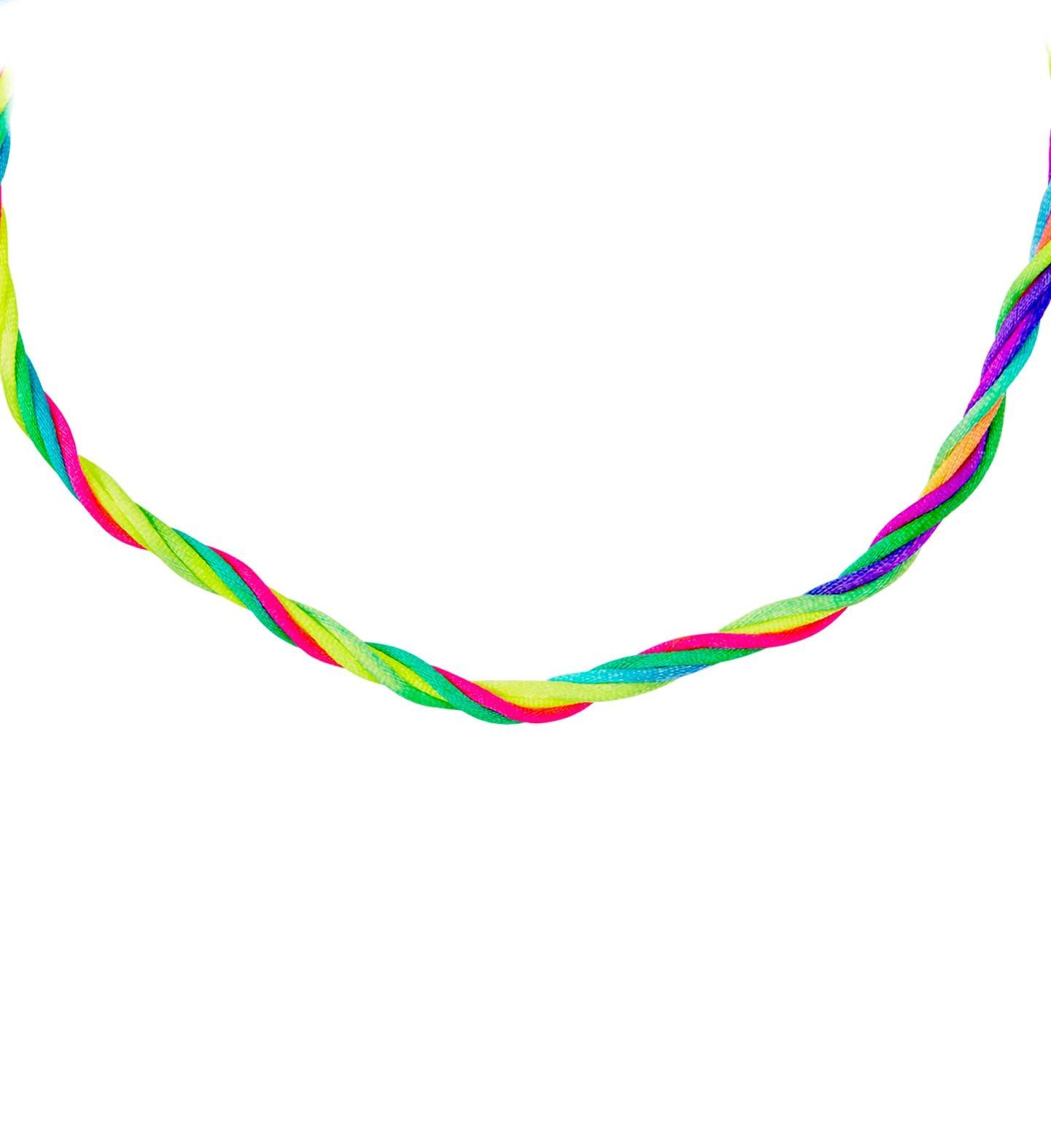 Neon Meerkleurige Ketting