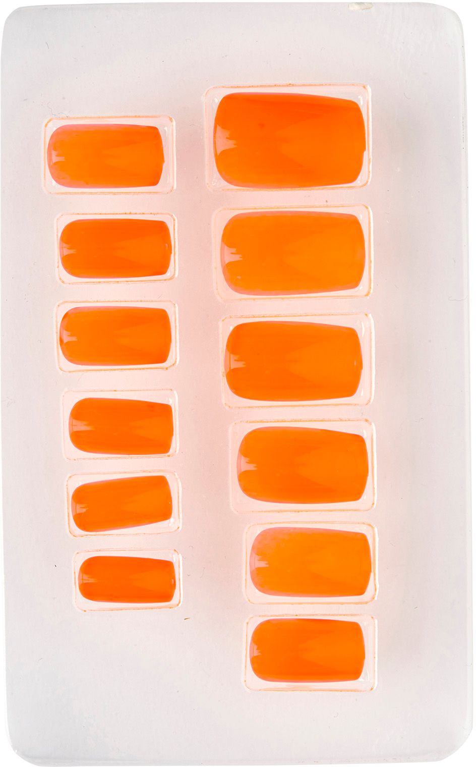 Neon Oranje Nagels