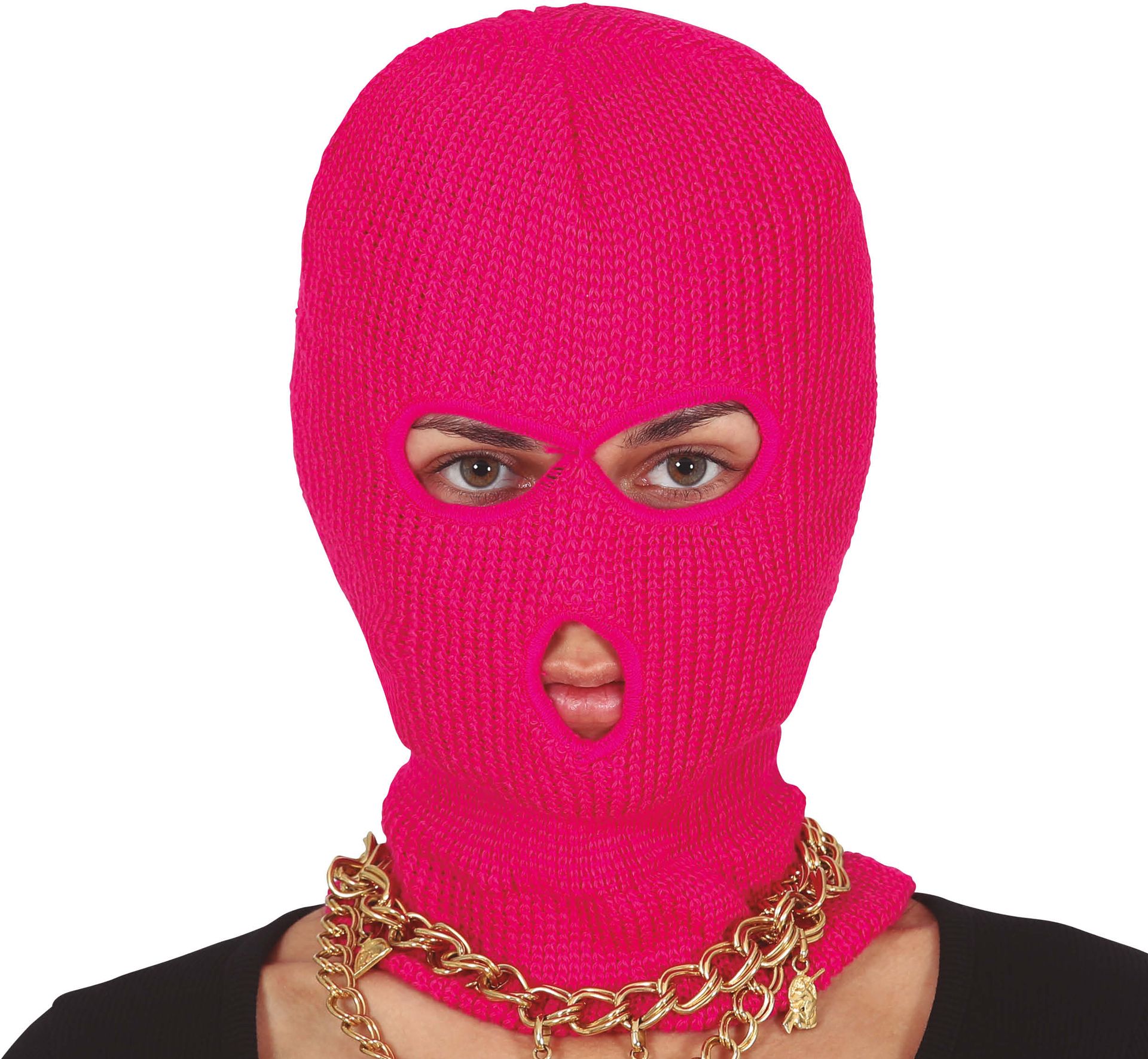 Neon Paarse Bivakmuts