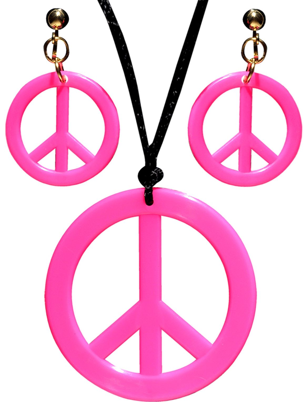 Neon roze hippie juwelen