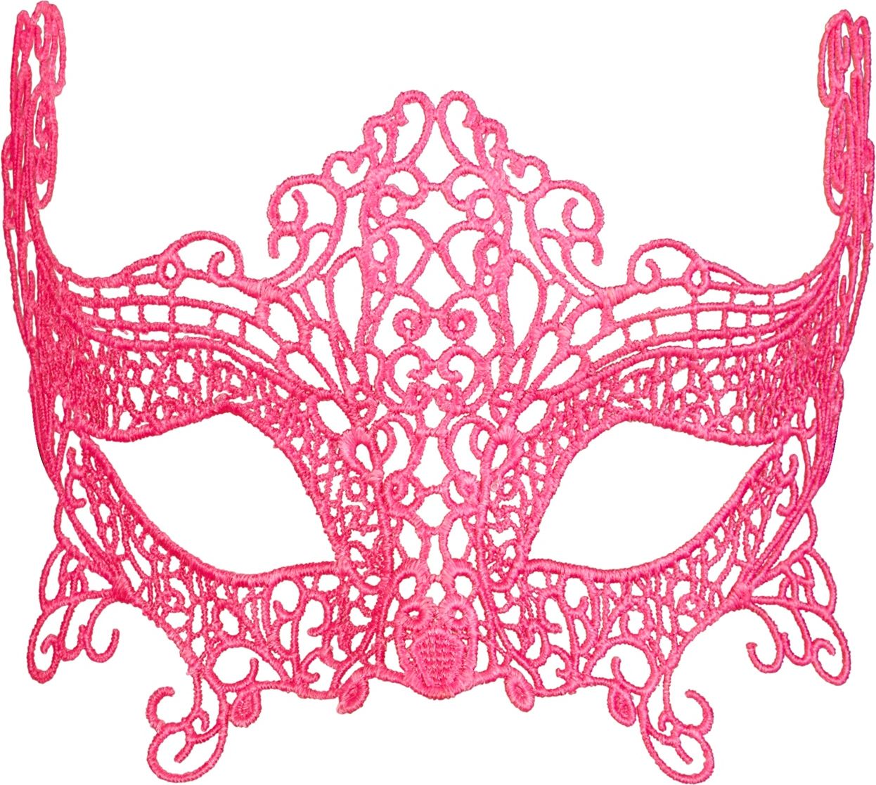 Neon Roze Kanten Oogmasker