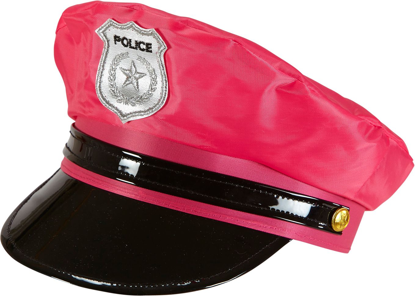 Neon roze politie pet