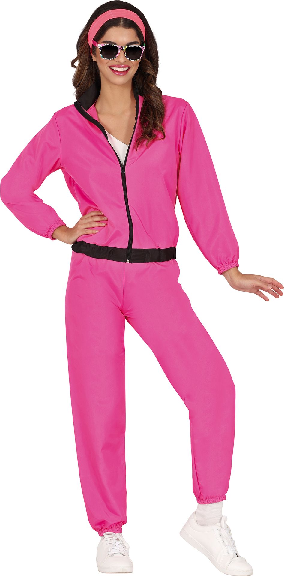 Neon Roze Trainingspak Dames