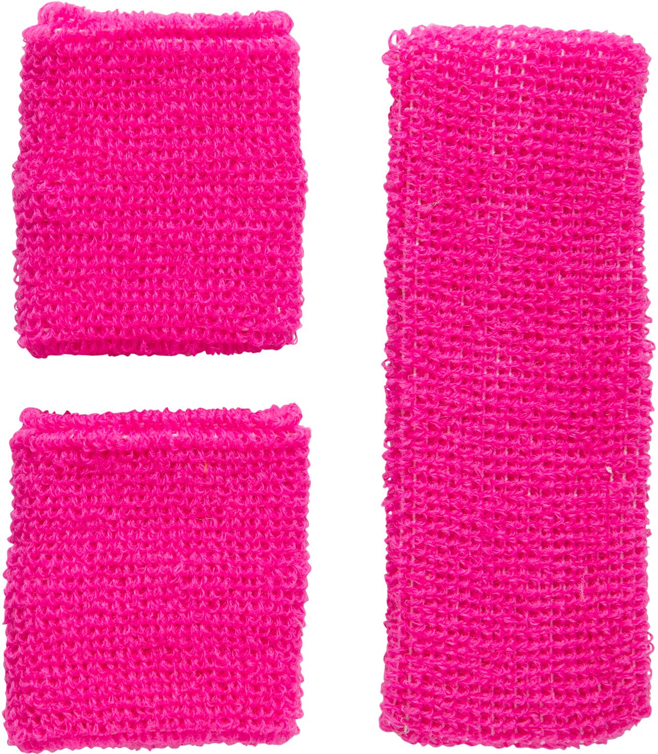 Neon Roze Zweetband Set