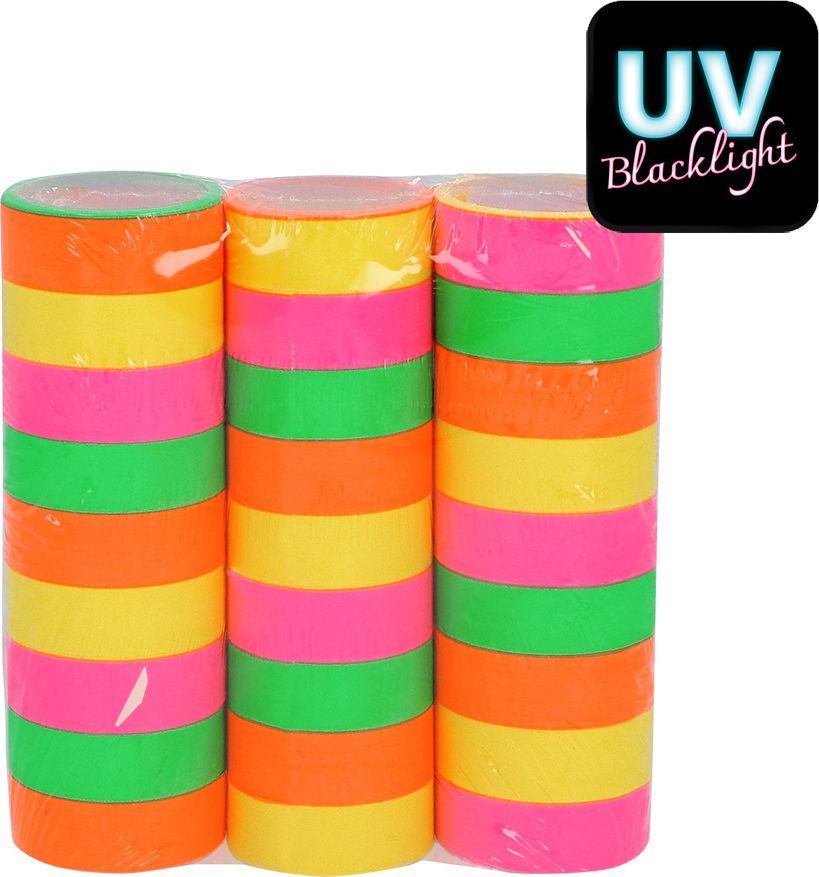 Neon UV Serpentines Set