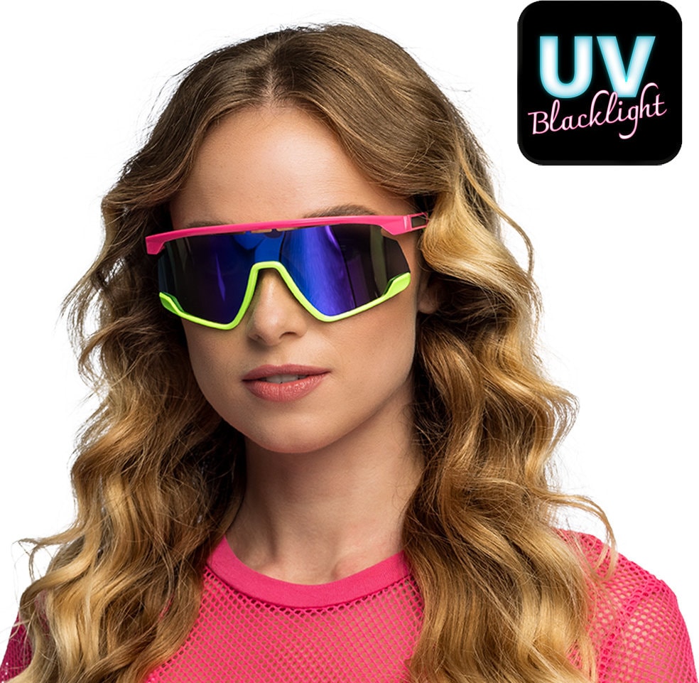 Neon Visor Festival Bril