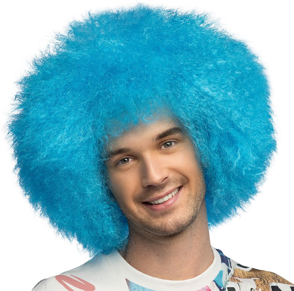 Neonb Blauwe Disco Afropruik