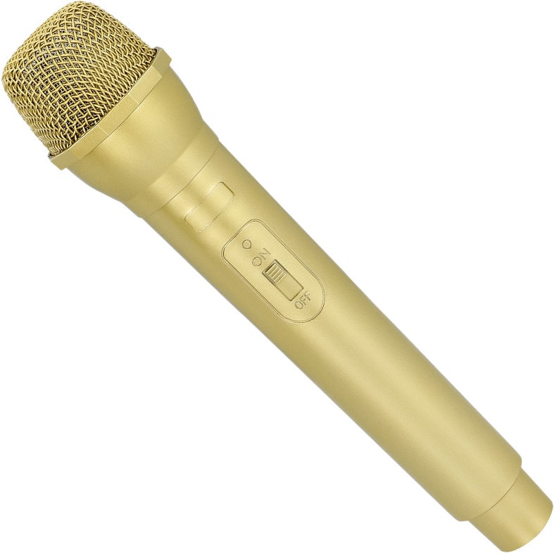 Nep Microfoon Goud