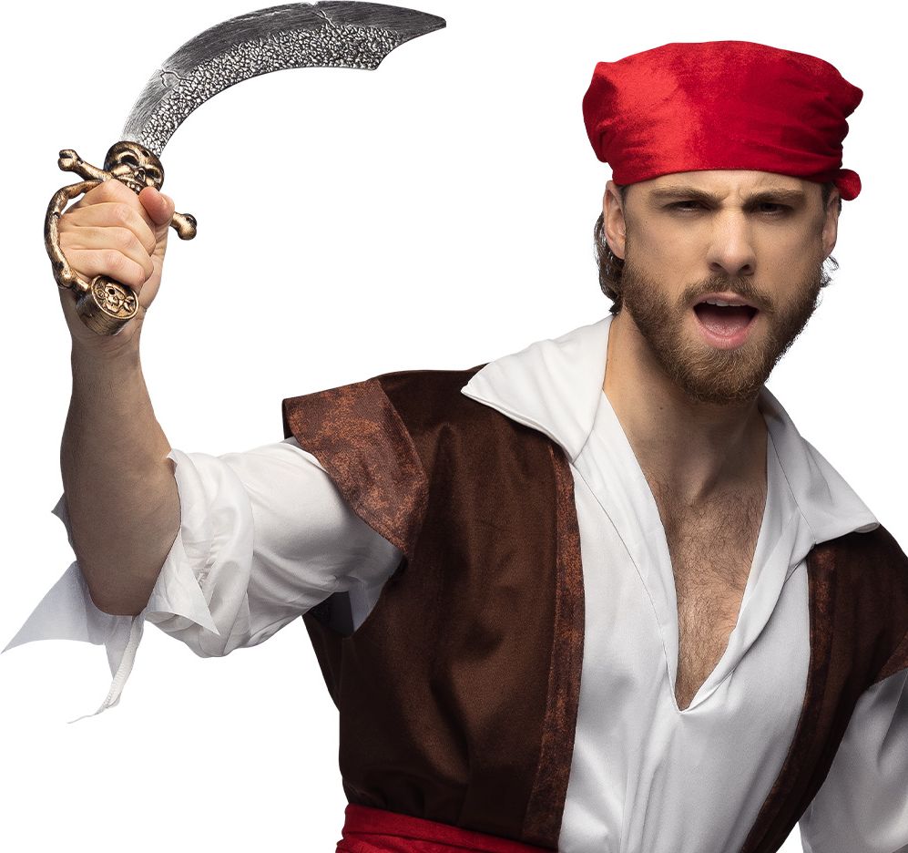 Nep Piratenzwaard Skelet Krom