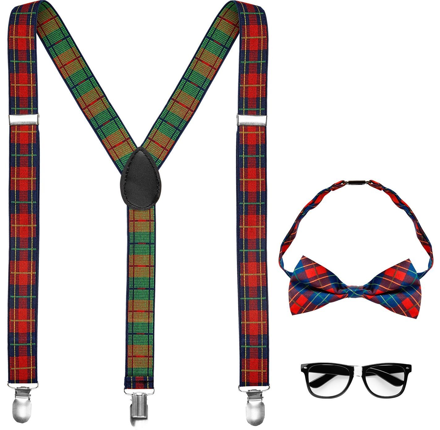 Nerd Carnaval Accessoire Setje