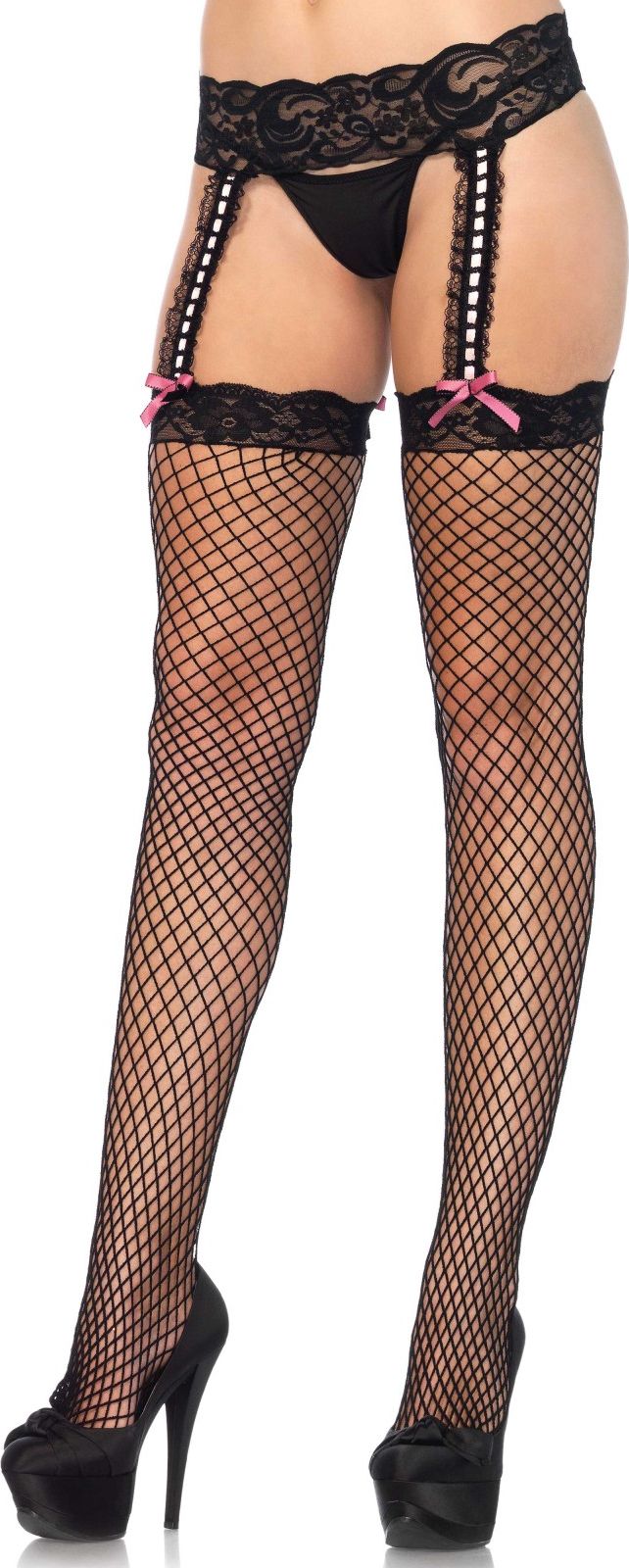 Net Kousen met Jarretelgordel