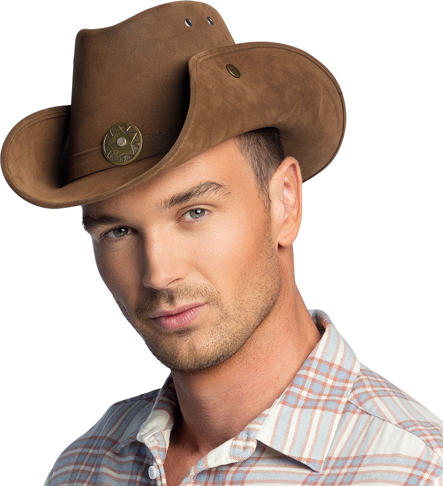 Nevada cowboy hoed bruin