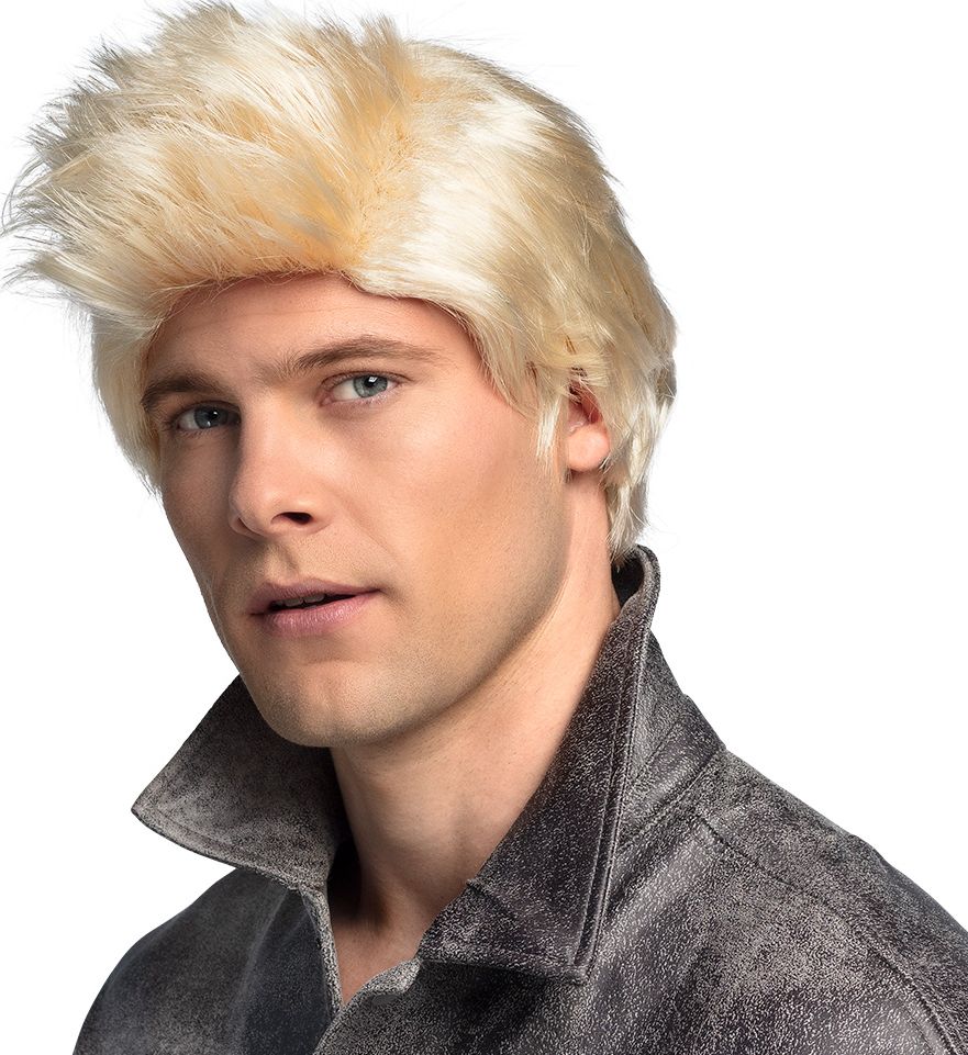 Nick Blond Pruik