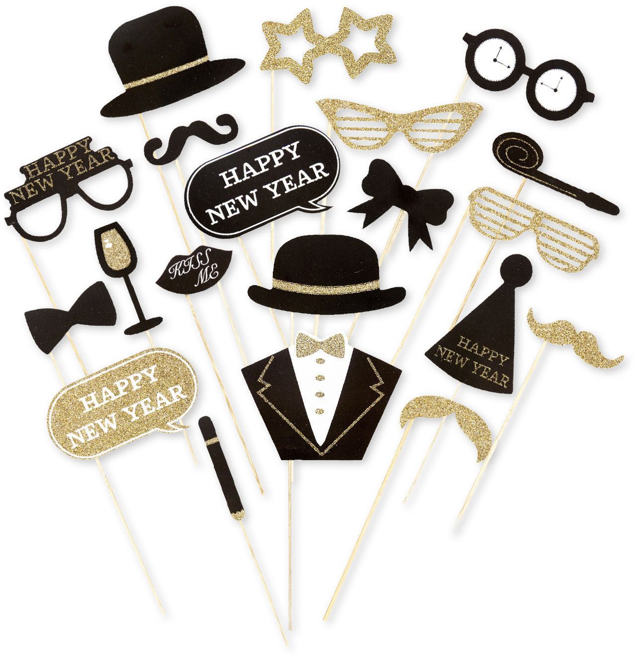 Nieuwjaarsavond Foto Accessoires