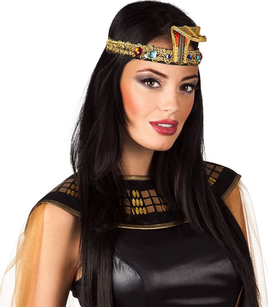 Nijl Koningin Hoofdband Goud