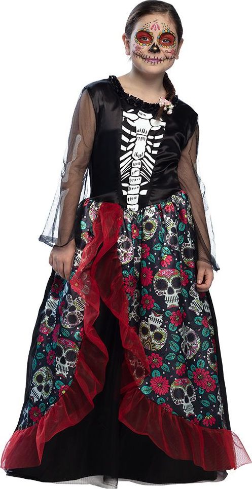 Niña Rosa Sketlet Jurk Meisjes