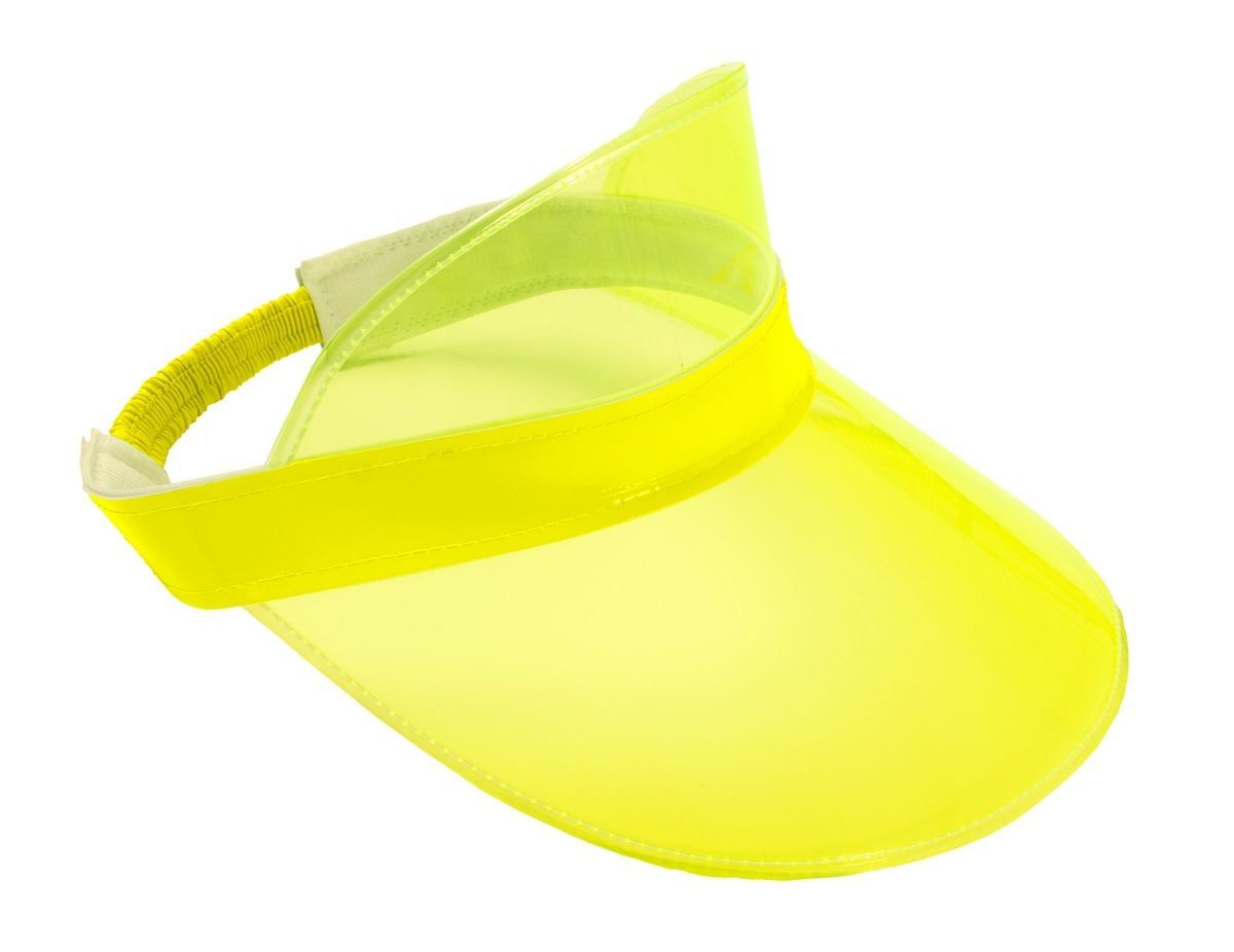 Nineties Zonneklep Neon Geel