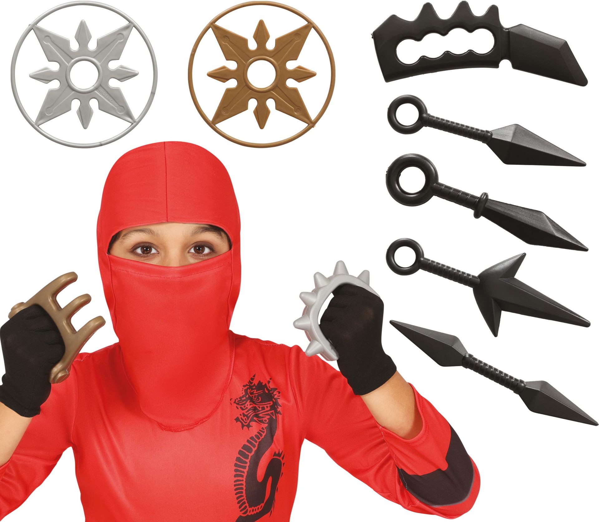 Ninja Accessoireset Compleet 10-Delig
