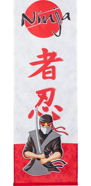 Ninja Banner 30x100cm