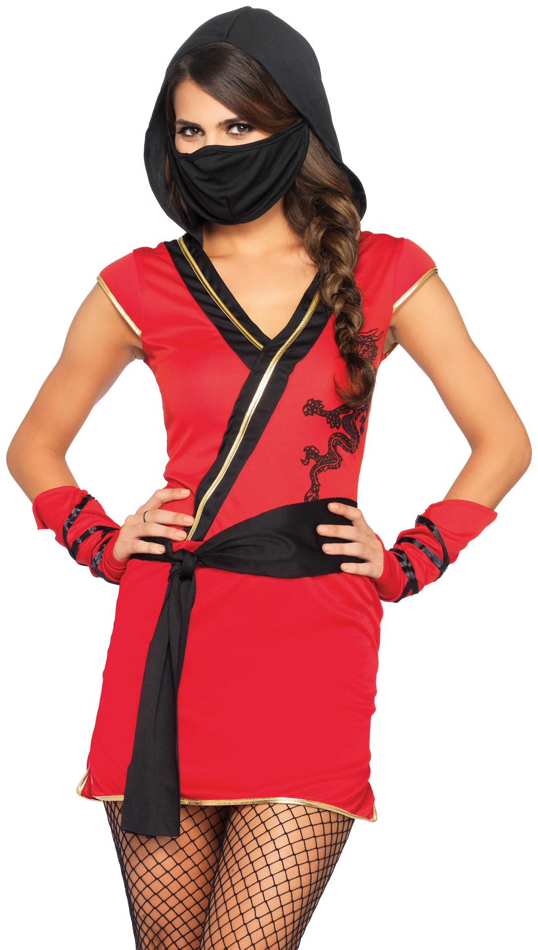 Ninja jurkje rood