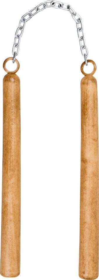 Ninja Klassieke Nunchakus Bruin