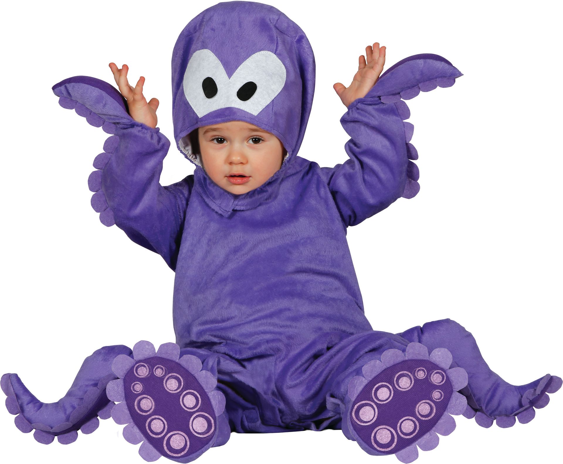 Octopus onesie baby