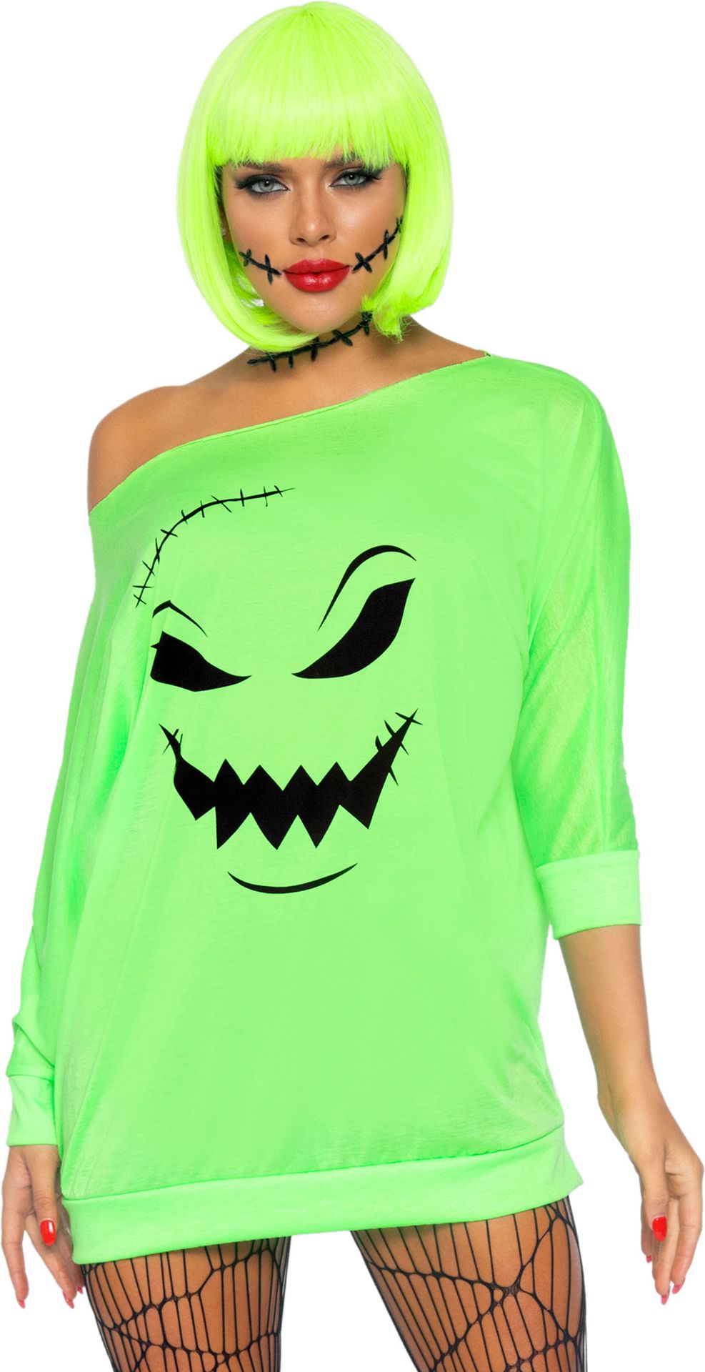 Off Shoulder Spook Jurk