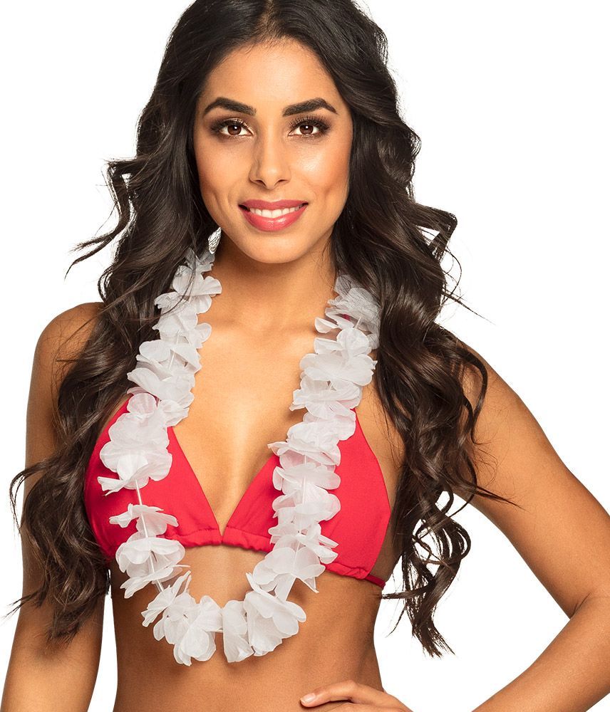 Ohana Hawaii Krans Wit