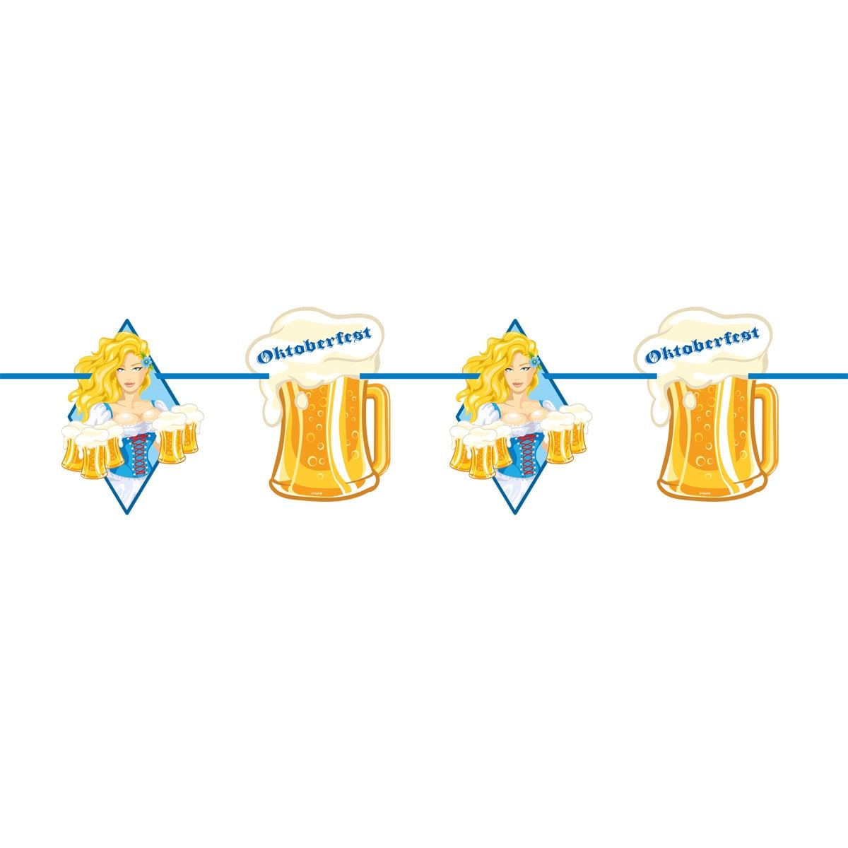 Oktoberfest Bierpullen Slinger 10 Meter