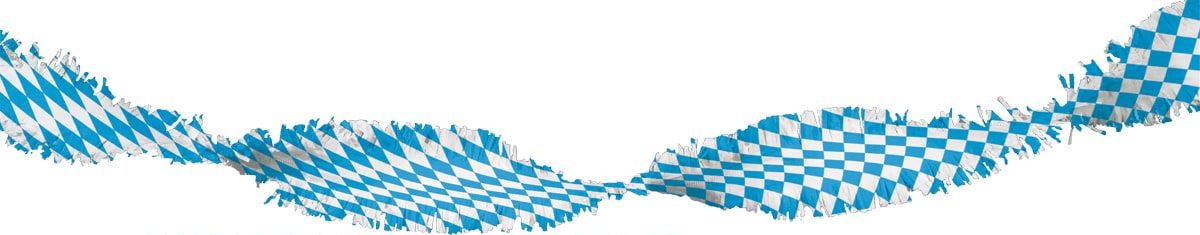 Oktoberfest Crepe Papier Slinger 6 Meter