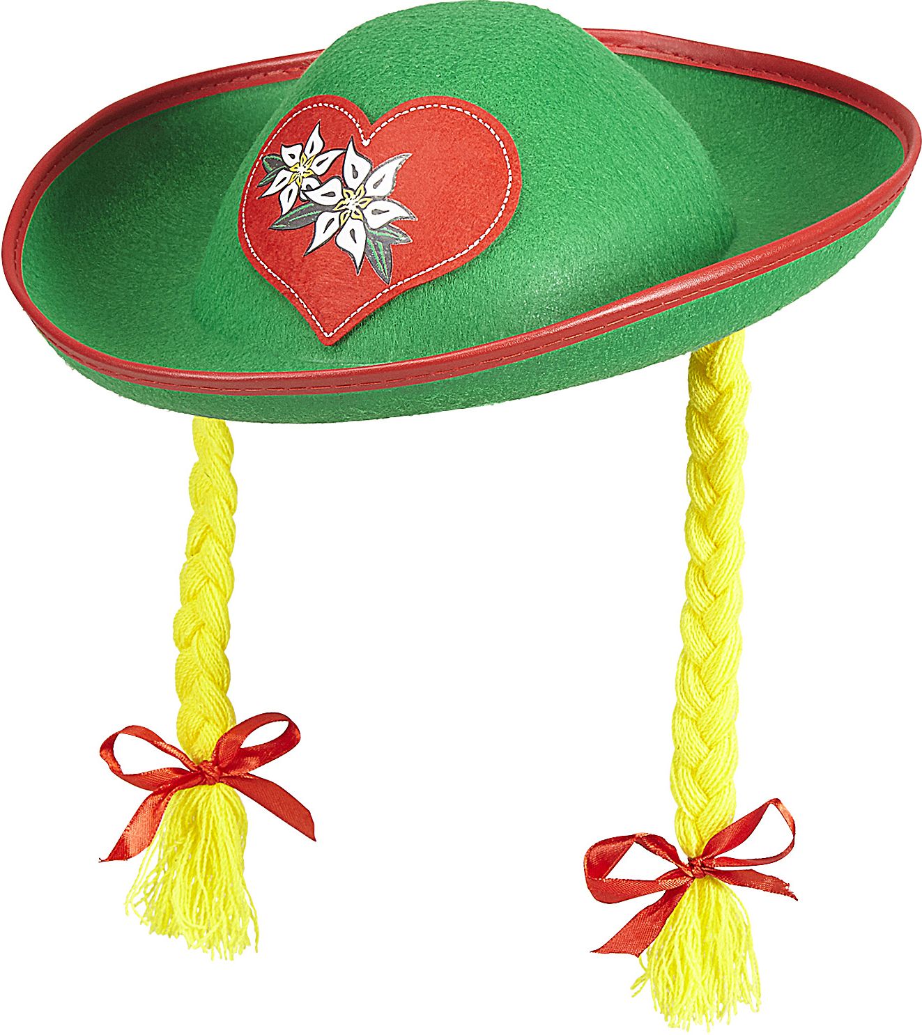 Oktoberfest Hoedje met Vlechten