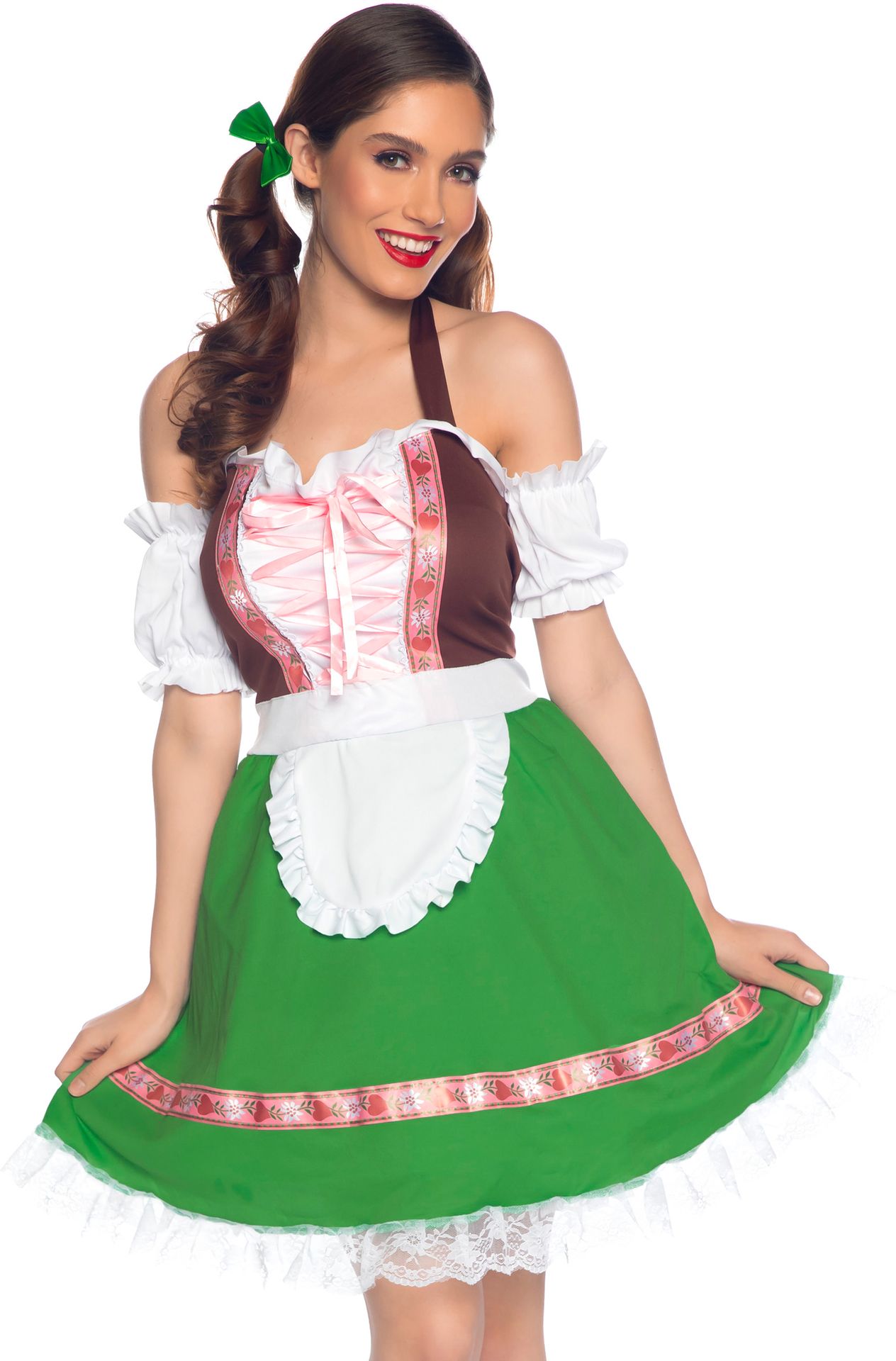 Oktoberfest Jurk Dames Groen