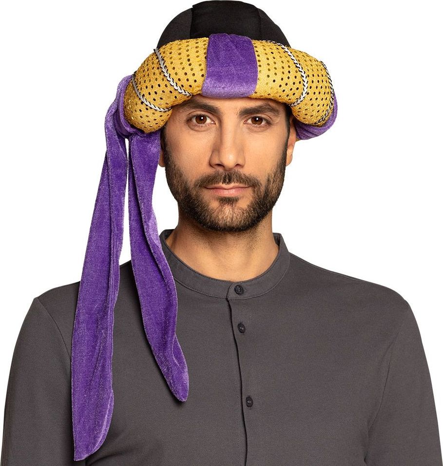 Omar Sultan Tulband Paars