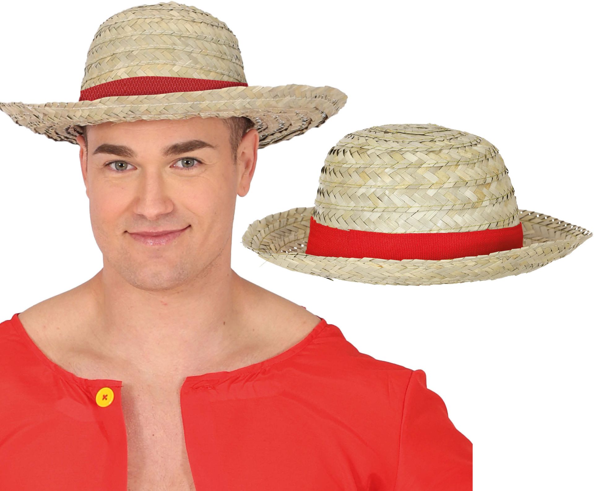 One Piece Monky D. Luffy Strohoed