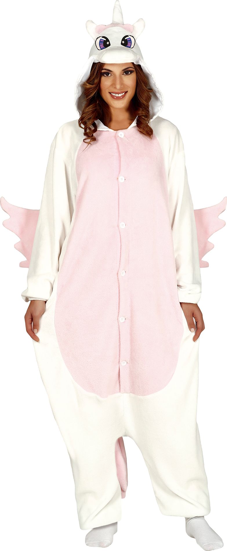 Onesie Unicorn Roze Warm